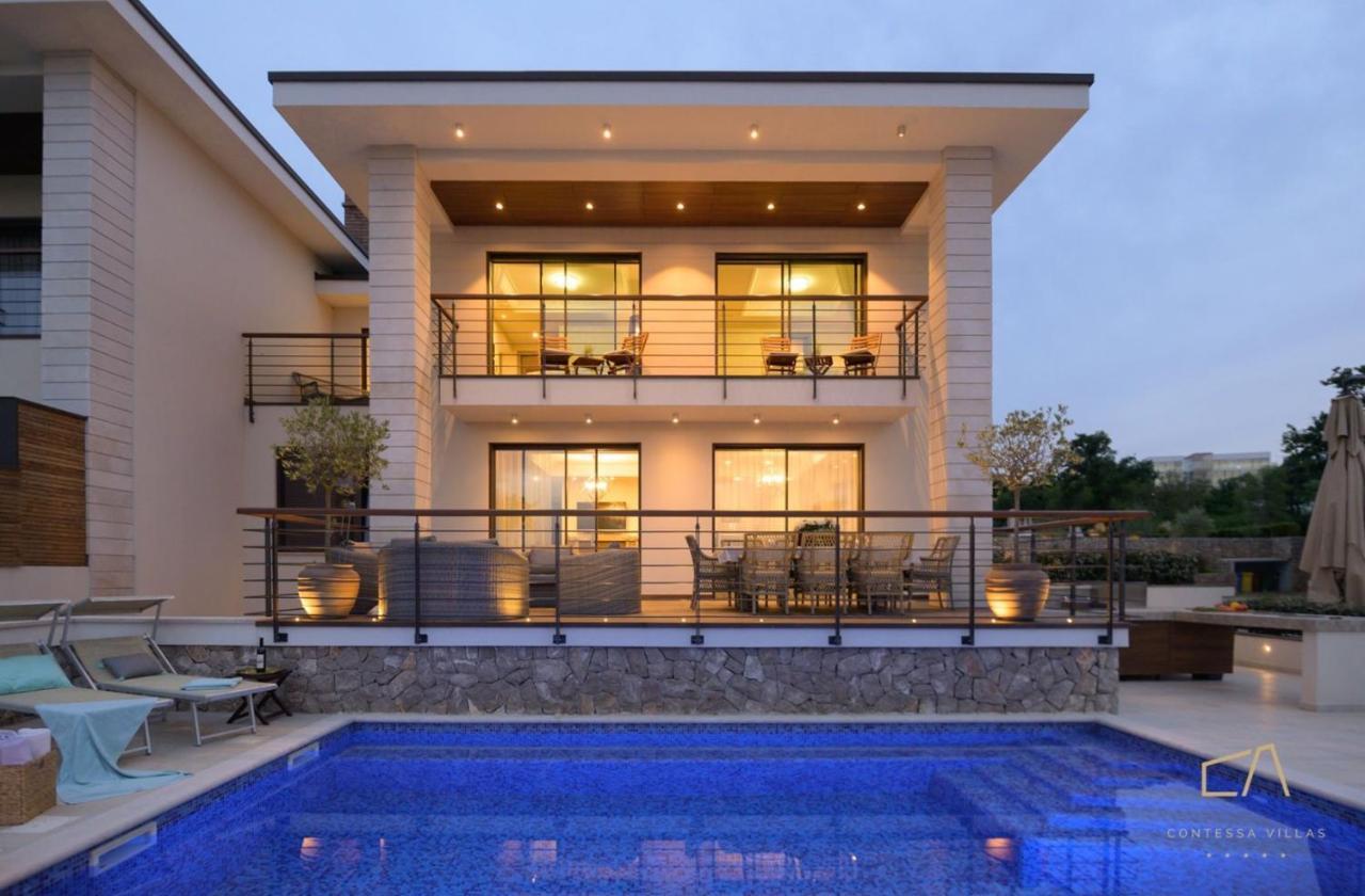 Villa Marconica Malinska Ngoại thất bức ảnh