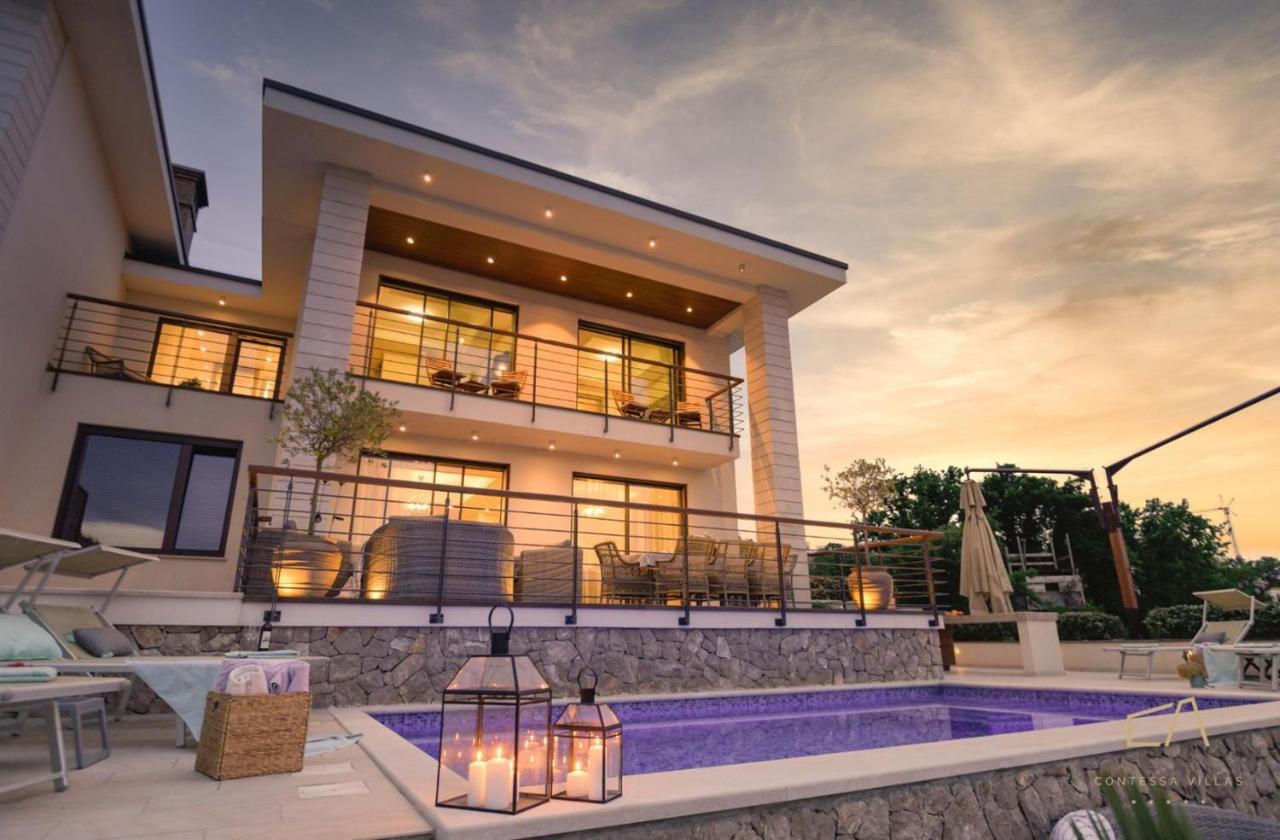Villa Marconica Malinska Ngoại thất bức ảnh